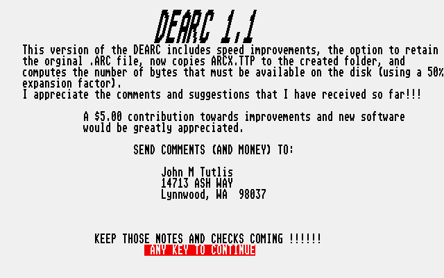 DeArc — screenshot 1